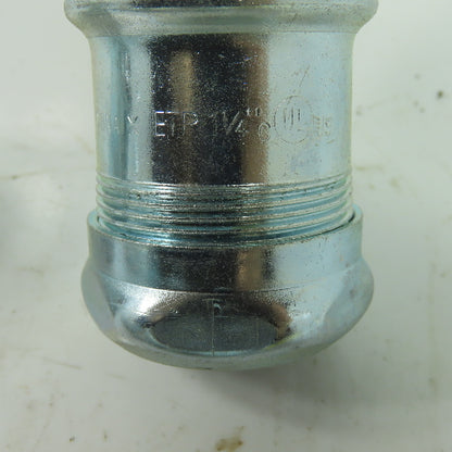 ETP 1-1/4" C Compression Coupling Stainless Steel Lot Of 6