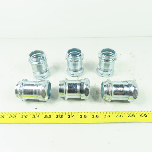 ETP 1-1/4" C Compression Coupling Stainless Steel Lot Of 6