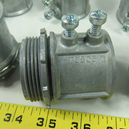 Neer TC505 1-1/2" Set Screw Conduit Connector Coupling Lot Of 9