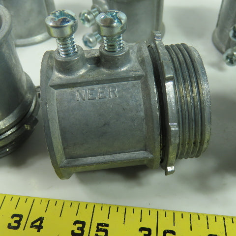 Neer TC505 1-1/2" Set Screw Conduit Connector Coupling Lot Of 9