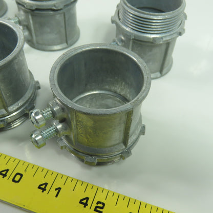Neer TC505 1-1/2" Set Screw Conduit Connector Coupling Lot Of 9