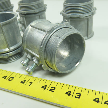 Neer TC505 1-1/2" Set Screw Conduit Connector Coupling Lot Of 9