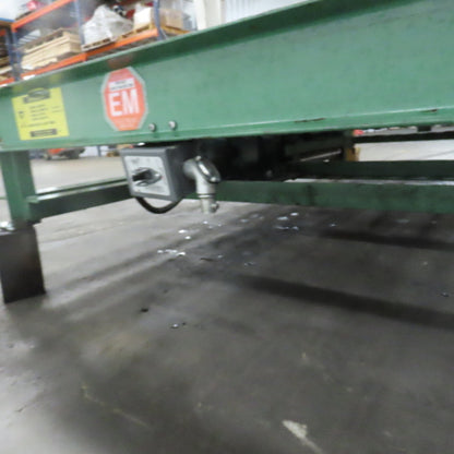 76" x 87-1/2" W Belt Driven Power Roller Pallet Conveyor 2.5"OD 22FPM Needs Belt