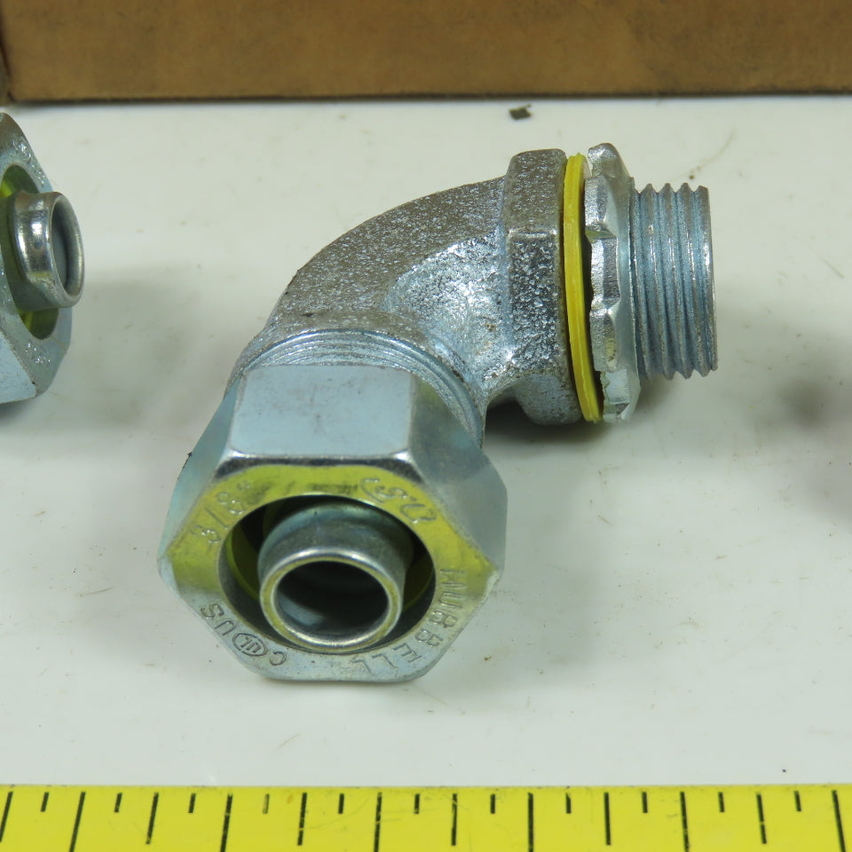 Hubbell 3/8" Electrical Conduit 90° Elbow Lot Of 14