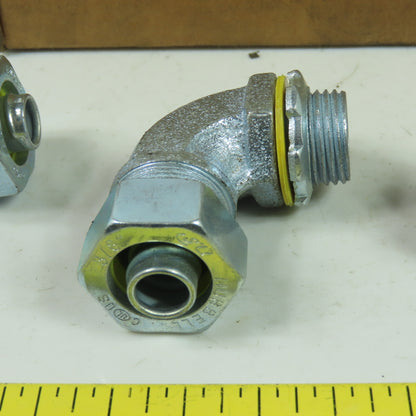 Hubbell 3/8" Electrical Conduit 90° Elbow Lot Of 14