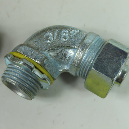 Hubbell 3/8" Electrical Conduit 90° Elbow Lot Of 14
