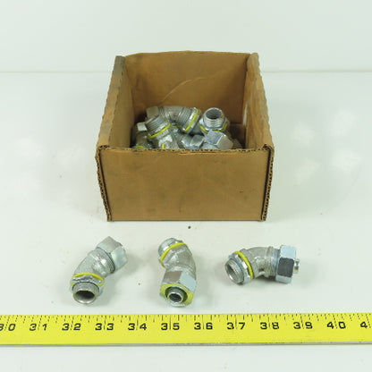 Hubbell 3/8" Electrical Conduit Elbow Lot Of 15