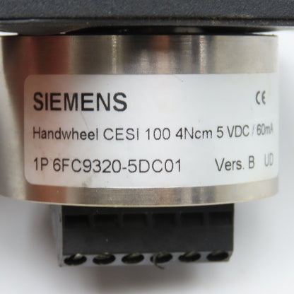 Siemens 6FC9320-5DC01 Electronic Handwheel 5VDC