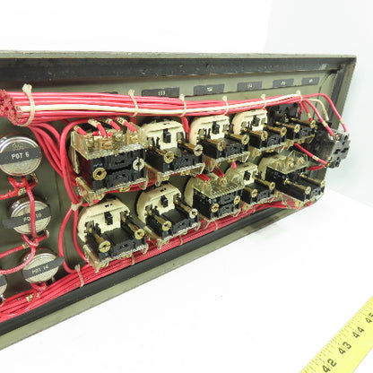Operator Control Panel Switch Board Automatic Chucker CNC Lathe