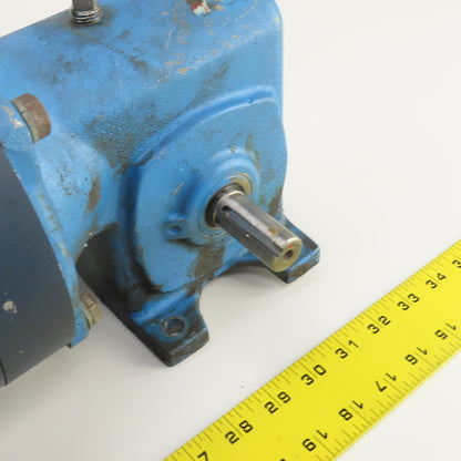 Morse 18GCT 30:1 Ratio Dual Output Gear Motor 38RPM 230/460V 3PH 1HP 3/4" Shaft
