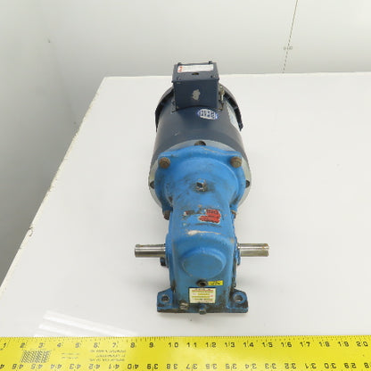 Morse 18GCT 30:1 Ratio Dual Output Gear Motor 38RPM 230/460V 3PH 1HP 3/4" Shaft