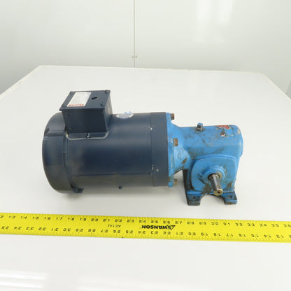 Morse 18GCT 30:1 Ratio Dual Output Gear Motor 38RPM 230/460V 3PH 1HP 3/4" Shaft
