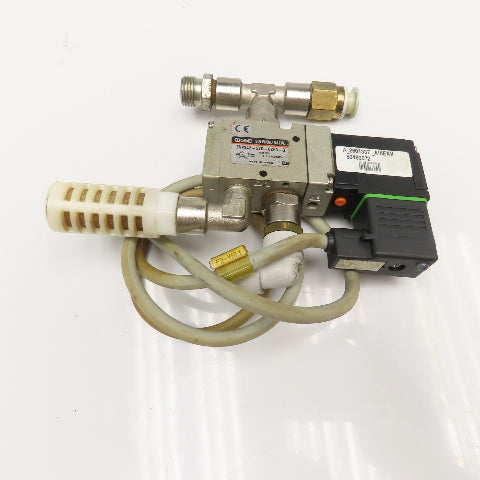 SMC EVP342-5YO-02FA-Q 3/2 Position Pneumatic Solenoid Valve 24V AC/DC Coil