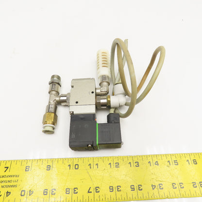 SMC EVP342-5YO-02FA-Q 3/2 Position Pneumatic Solenoid Valve 24V AC/DC Coil