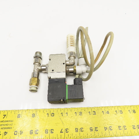SMC EVP342-5YO-02FA-Q 3/2 Position Pneumatic Solenoid Valve 24V AC/DC Coil