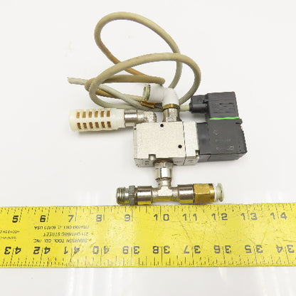SMC EVP342-5YO-02FA-Q 3/2 Position Pneumatic Solenoid Valve 24V AC/DC Coil