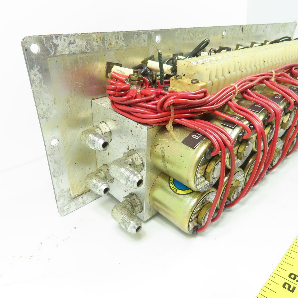 Hardinge AHC Auto Chucker Carriage & Cross Slide Operator Control Panel