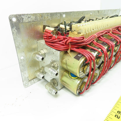 Hardinge AHC Auto Chucker Carriage & Cross Slide Operator Control Panel