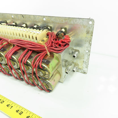 Hardinge AHC Auto Chucker Carriage & Cross Slide Operator Control Panel