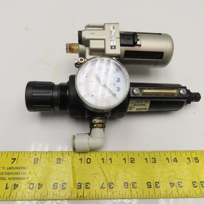 Parker AL30-F03 05E24A13AB 1/2" NPT Compressed Air Filter Regulator Lubricator