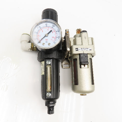 Parker AL30-F03 05E24A13AB 1/2" NPT Compressed Air Filter Regulator Lubricator