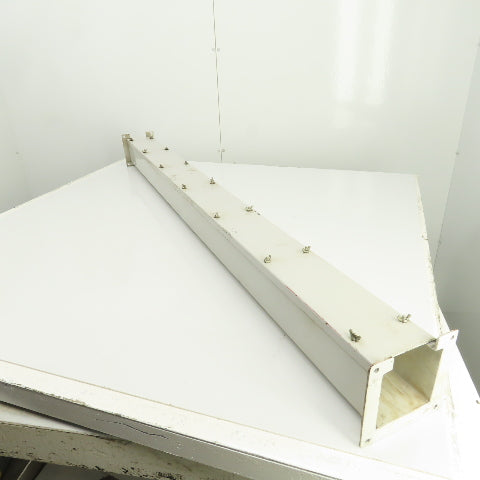 Screw Cover Lay-in Wireway Gutter Trough Straight Section 4" x 4" x 59"
