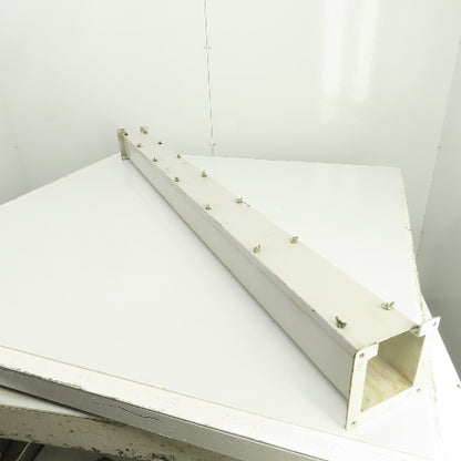 Screw Cover Lay-in Wireway Gutter Trough Straight Section 4" x 4" x 59"