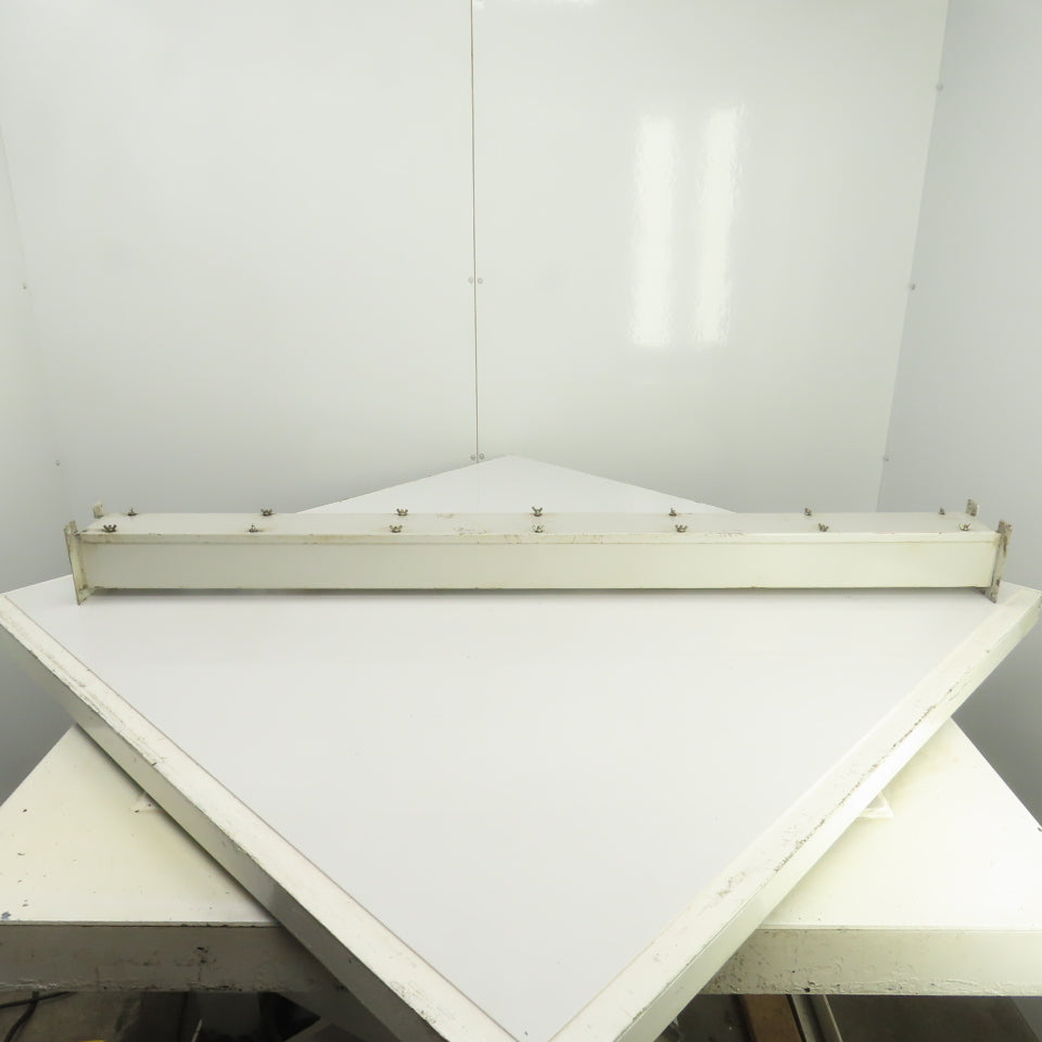 Screw Cover Lay-in Wireway Gutter Trough Straight Section 4" x 4" x 59"