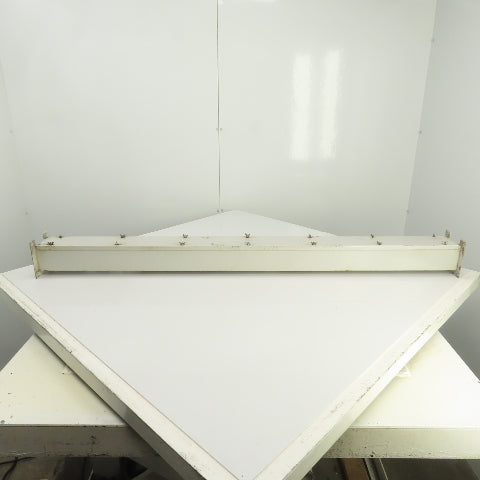 Screw Cover Lay-in Wireway Gutter Trough Straight Section 4" x 4" x 59"