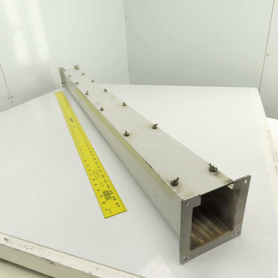 Screw Cover Lay-in Wireway Gutter Trough Straight Section 4" x 4" x 59"