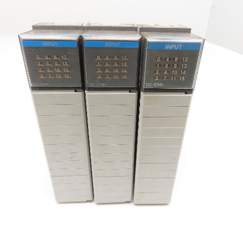 Allen Bradley 1746-IB16 SLC500 DC Sink Input Module Ser C Lot Of 3