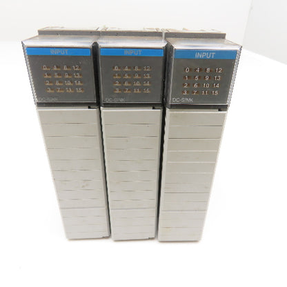 Allen Bradley 1746-IB16 SLC500 DC Sink Input Module Ser C Lot Of 3