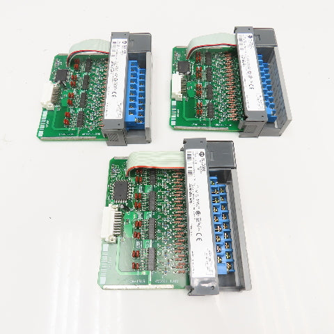 Allen Bradley 1746-IB16 SLC500 DC Sink Input Module Ser C Lot Of 3