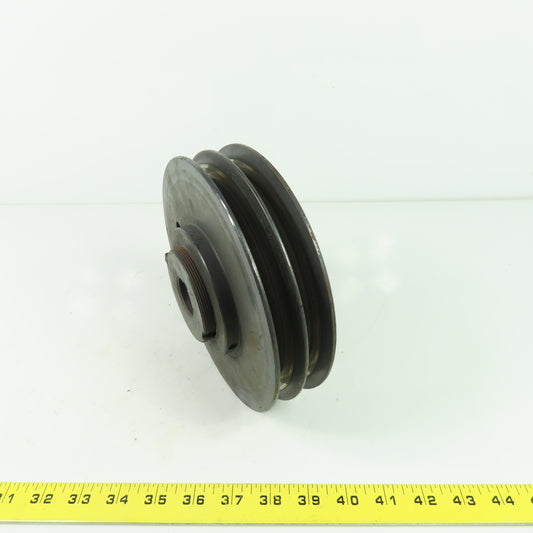 Browning 2VP75 2-Groove Variable Pitch Sheave Pulley 1/8" Lock Bore