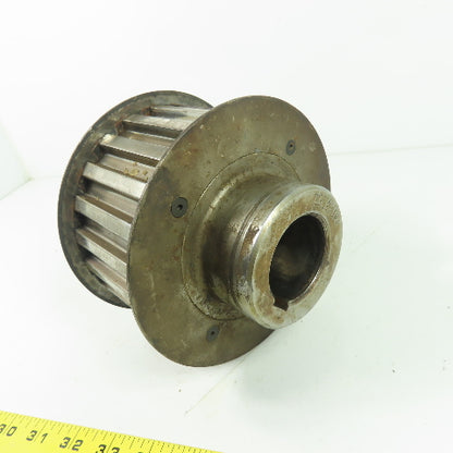 93193853 21 Tooth Timing Belt Pulley 80mm Width 48mm Keyed Bore 6-3/8" OD