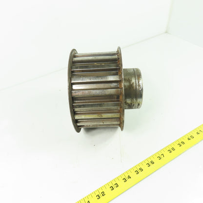 93193853 21 Tooth Timing Belt Pulley 80mm Width 48mm Keyed Bore 6-3/8" OD