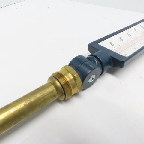 Terice Adjustable Angle Industrial Thermometer 30-130° F 6" Stem