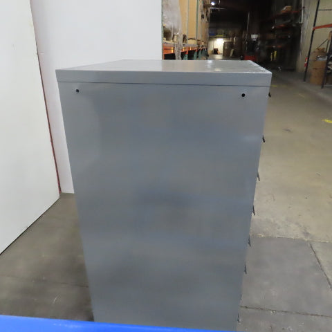 Lista 9 Drawer Industrial Small Parts Tool Storage Cabinet 28 x 28 x 60" Painted