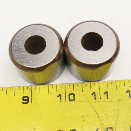 Mate Precision Tooling .562 +.040 Round Slug Free Heavy Duty S-7 Die Lot Of 2