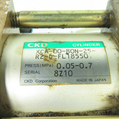 CKD XCD-00-80N-25-R2-D-FL185501 Double Acting Pneumatic Cylinder 80mm Bore