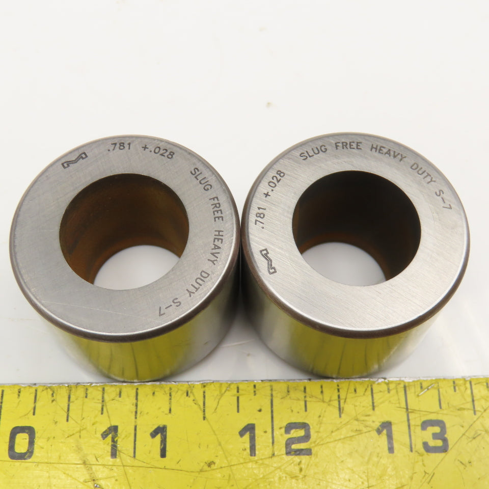 Mate Precision Tooling .781 +.028 Round Die Slug Free Heavy Duty S-7 Die Lot/ 2
