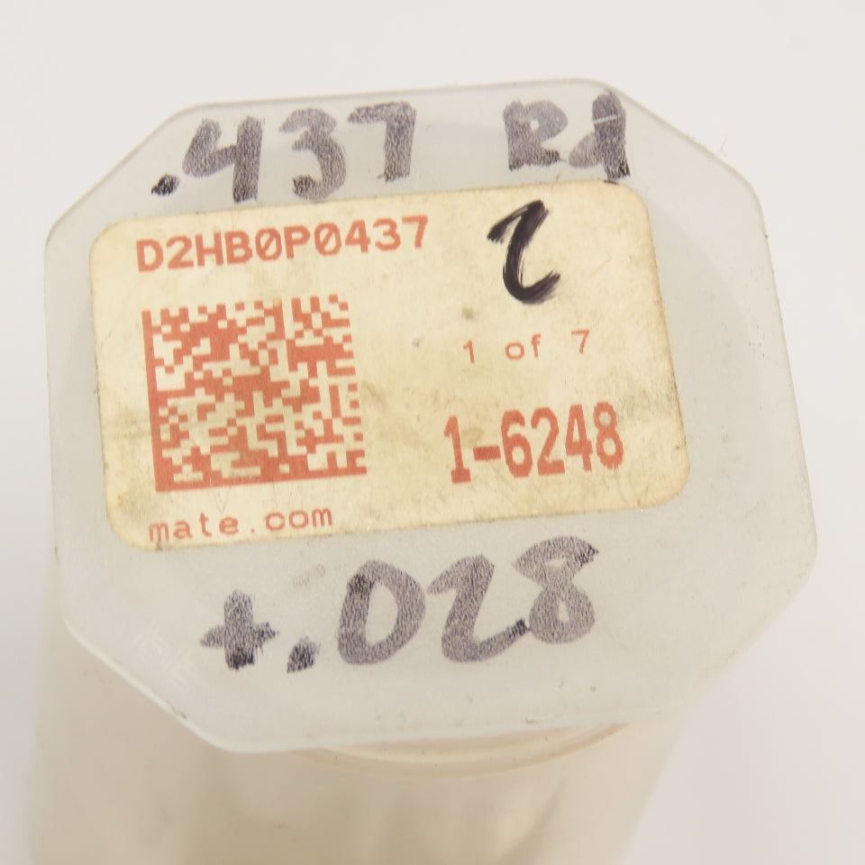 Mate Precision Tooling .437 +.028 Round Die Slug Free Heavy Duty S-7 Die Lot/ 2