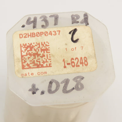 Mate Precision Tooling .437 +.028 Round Die Slug Free Heavy Duty S-7 Die Lot/ 2