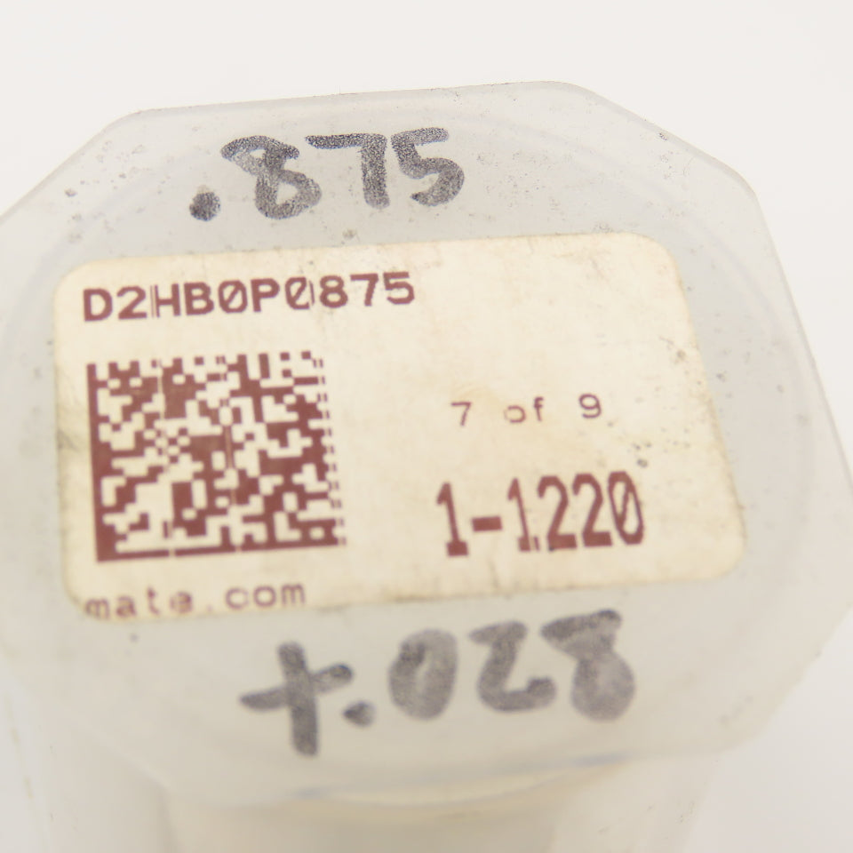 Mate Precision Tooling .875 +.028 Round Die Slug Free Heavy Duty S-7 Die Lot/ 2