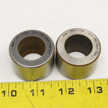 Mate Precision Tooling .875 +.028 Round Die Slug Free Heavy Duty S-7 Die Lot/ 2