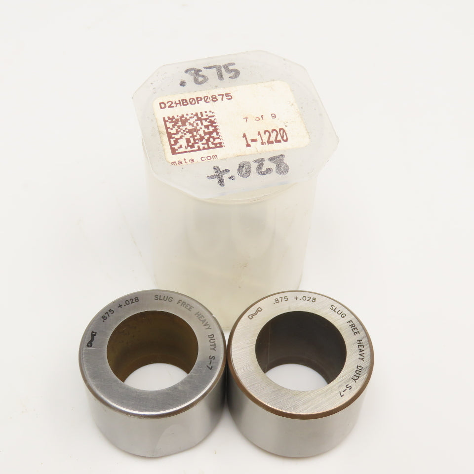 Mate Precision Tooling .875 +.028 Round Die Slug Free Heavy Duty S-7 Die Lot/ 2