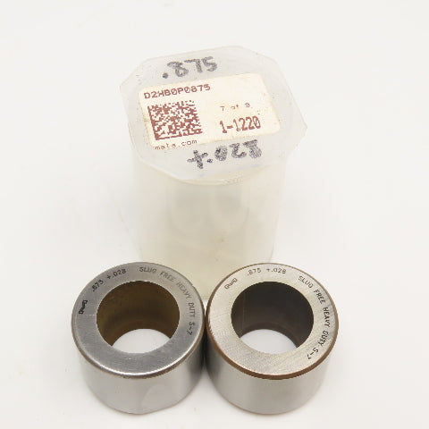 Mate Precision Tooling .875 +.028 Round Die Slug Free Heavy Duty S-7 Die Lot/ 2
