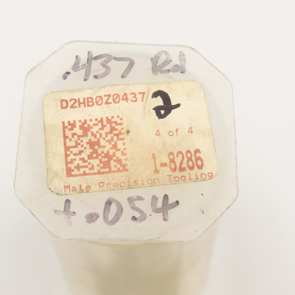 Mate Precision Tooling .437 +.054 Round Die Slug Free Heavy Duty S-7 Die Lot/ 2