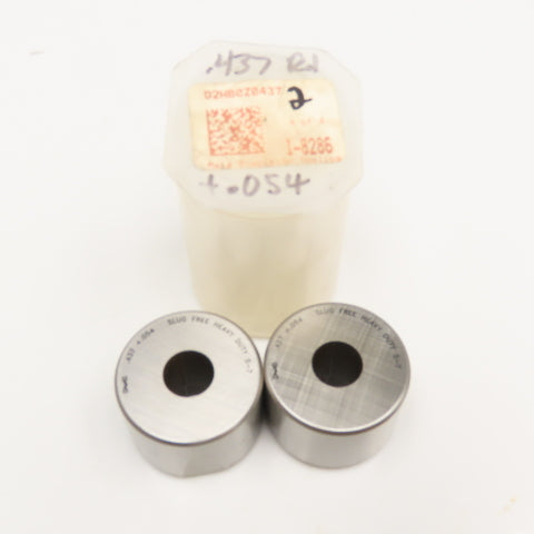 Mate Precision Tooling .437 +.054 Round Die Slug Free Heavy Duty S-7 Die Lot/ 2