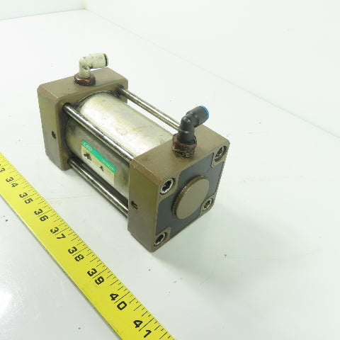 CKD Double Acting Pneumatic Cylinder 60mm Bore 50mm Stroke 20mm Rod Dia